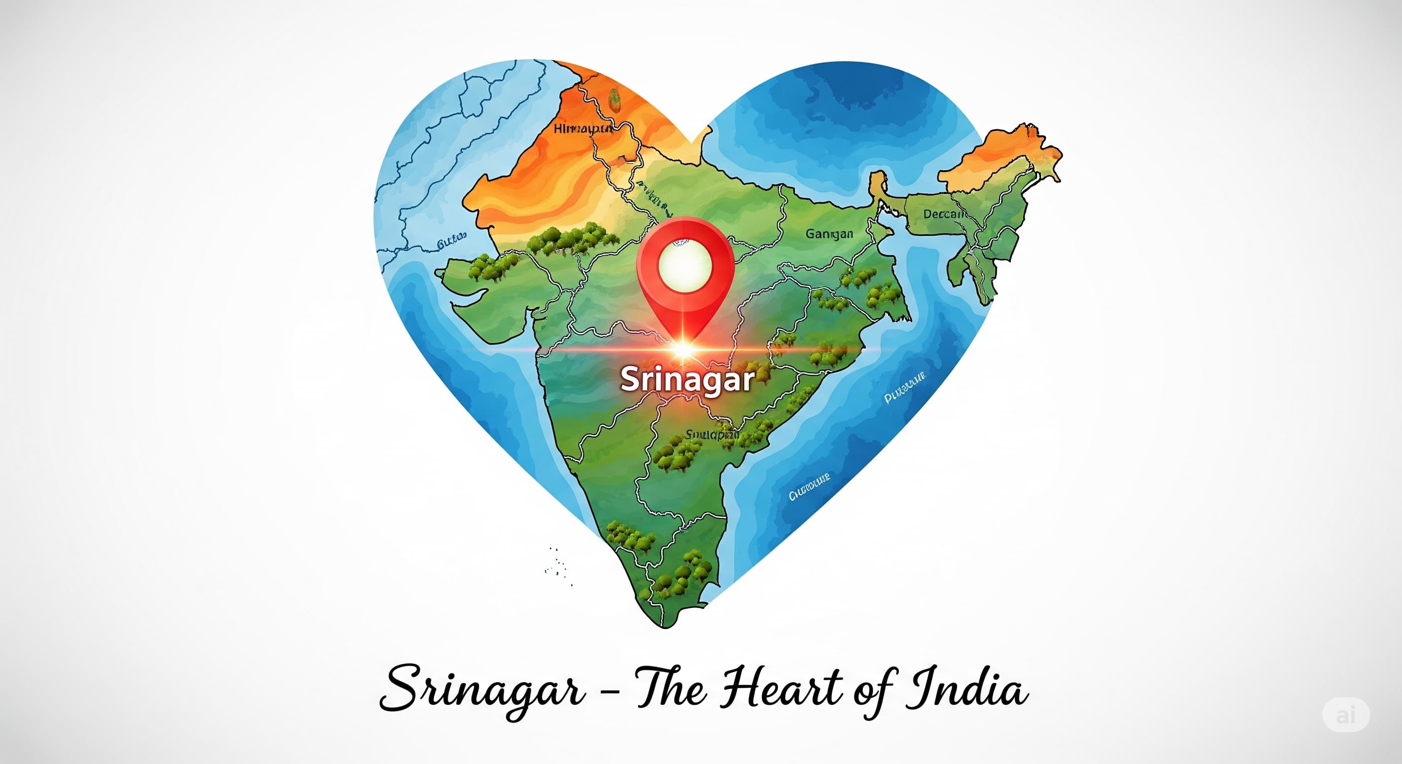 Srinagar Map